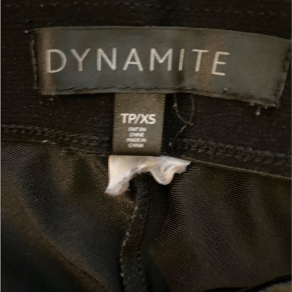 Dynamite Faux Leather Leggings - Picture 3 of 3